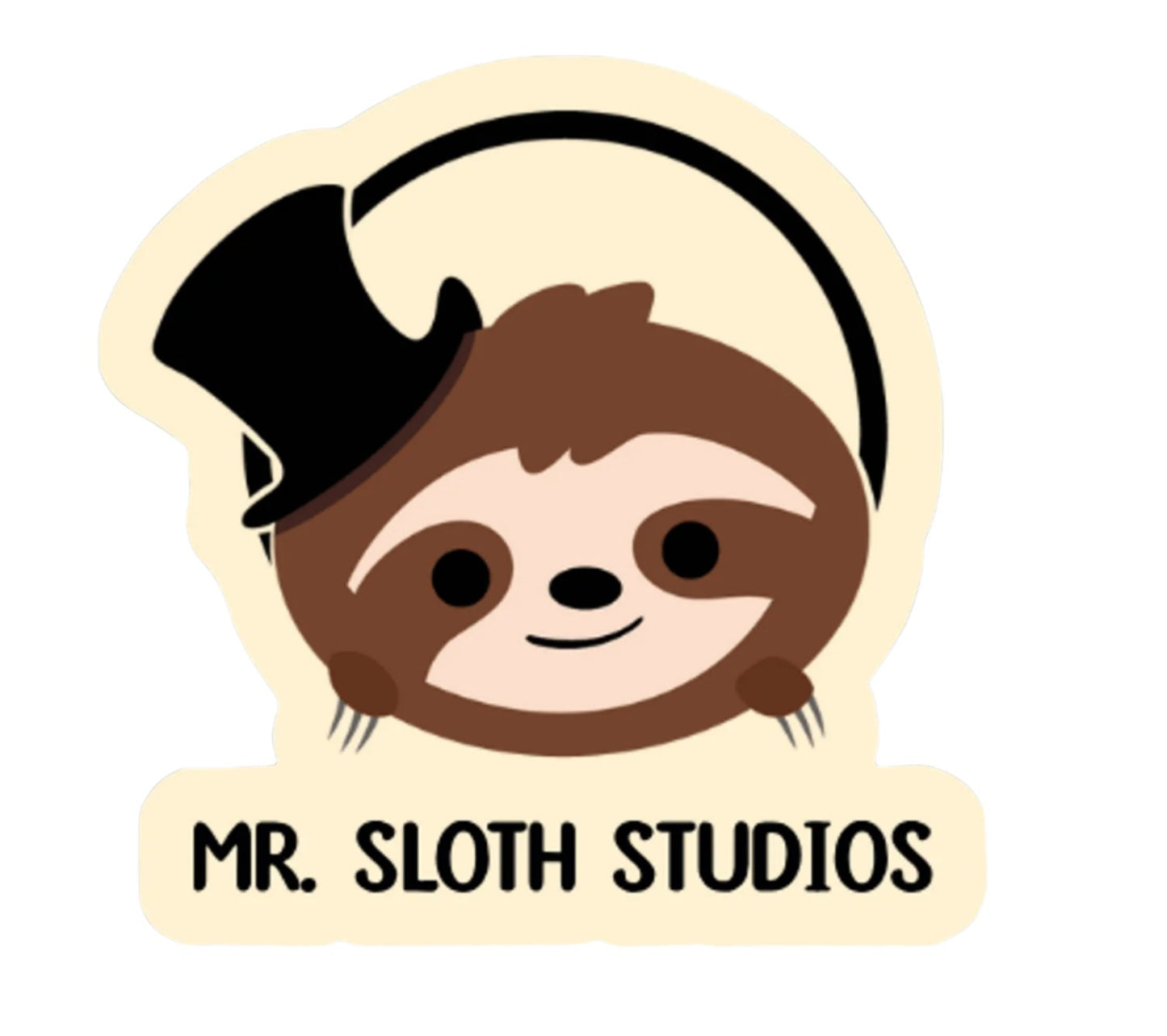 Mr. Sloth Sticker